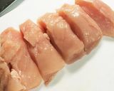薬味たっぷり鶏胸肉の簡単ステーキ♡作り方1写真