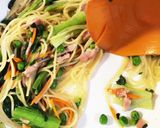 野菜たっぷりパスタ作り方5写真