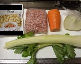 栄養士が作ったドライカレー♪作り方1写真