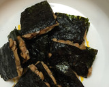 離乳食 おにぎらず風 焼き海苔納豆☆作り方4写真