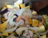 夏野菜でシーフードカレー♪作り方3写真