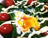 3分で一品☆ほうれん草のトマタマチーズ作り方4写真