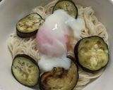 ごま香る♪茄子と温玉のアレンジそうめん作り方4写真