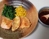 ★サーモンピカタ★パルメザンとごま入り作り方4写真
