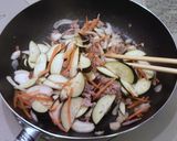 豚肉と茄子の麺つゆ炒め作り方4写真