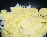 小麦粉なし☆ポテト小松菜エビのグラタン作り方5写真
