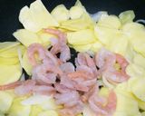 小麦粉なし☆ポテト小松菜エビのグラタン作り方6写真