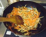 カレー風味キンピラ作り方5写真
