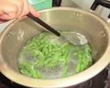農家さん直伝　八尾えだまめハンバーグ作り方1写真