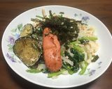 ダイエット★蒟蒻うどんで明太子パスタ風作り方11写真