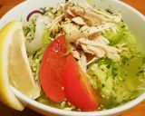 蒸し鶏のレモン風味ぶっかけ塩ラーメン作り方7写真