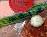 鶏キムチ炒め作り方1写真