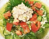 ツナサラダ風☆冷やしぶっかけ塩ラーメン作り方7写真