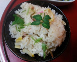 血管ダイエット食339（焼き竹の子飯）作り方5写真