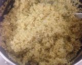 キヌアとひじきの煮込みハンバーグ作り方1写真