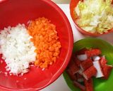 冷飯で黄金あんかけチャーハン作り方1写真