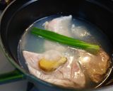 蒸し鶏と茄子のスパイシーサラダ作り方1写真