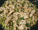 ピリ辛沙茶醤の豚ロースしゃぶしゃぶ肉丼♪作り方5写真