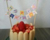 1歳☆苺の誕生日ケーキ作り方5写真