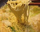 超簡単で美味しい！塩餃子鍋【もつ鍋風】作り方7写真