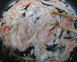 ちんげん菜とカニかまあんかけ作り方4写真