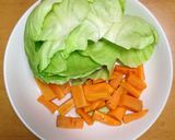 こまぎれ肉と残り野菜でロールキャベツ作り方1写真