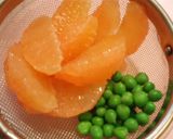 グレープフルーツのごまクリームチーズ和え作り方2写真