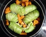 こまぎれ肉と残り野菜でロールキャベツ作り方9写真