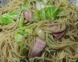 春キャベツとベーコンとアンチョビのパスタ作り方13写真