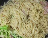 春キャベツとベーコンとアンチョビのパスタ作り方12写真