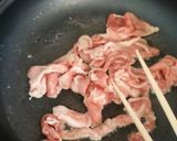 豚こまともやしのピリ辛味噌炒め☆作り方2写真