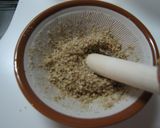 ☆ごまが入った手作りお豆腐☆作り方1写真