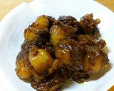 ベビーホタテのカレー佃煮作り方5写真
