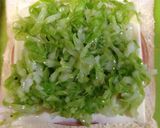 キャベツとハムとチーズのサンド作り方4写真