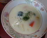血管ダイエット食340（豆乳シチュー）作り方2写真