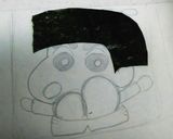 ぶりぶりークレヨンしんちゃん キャラ弁作り方4写真