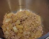 圧力鍋で♡大根とひき肉のそぼろあんかけ♬作り方4写真