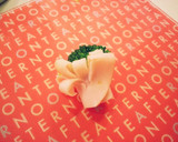 定番❁ブロッコリーとハムの飾りおかず作り方3写真