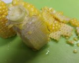 とうもろこしとチンゲン菜　炒め物とスープ作り方3写真