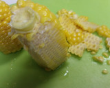 とうもろこしとチンゲン菜　炒め物とスープ作り方3写真