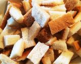 サンドイッチの次の日はパンのみみカレー作り方2写真