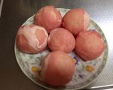 ちょい辛♡一口肉巻おにぎり♪作り方2写真