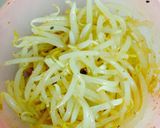 ピリ辛 簡単茹でもやし作り方4写真
