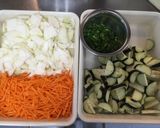 麻婆茄子　給食作り方1写真