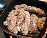 香草パン粉焼き(カツオと鶏バージョン)作り方5写真