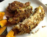 香草パン粉焼き(カツオと鶏バージョン)作り方7写真