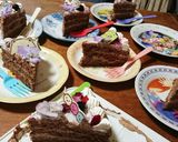 ふわふわチョコレートケーキ♪作り方8写真