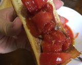 ゆっきーなのうろ覚えトマトバゲットv作り方4写真