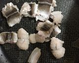 鱧の和風パスタ作り方3写真