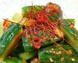 ピリ辛胡瓜の中華風漬け作り方3写真